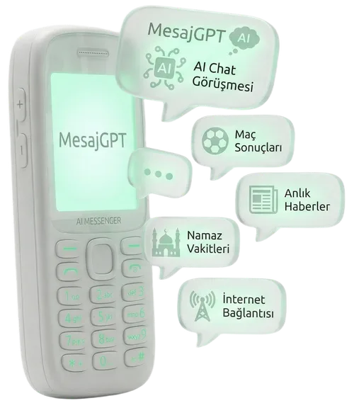 MesajGPT Tuşlu Telefon